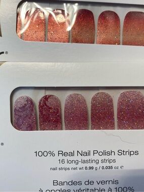 Color Street Bundle Solar Flare and Frosted Passion